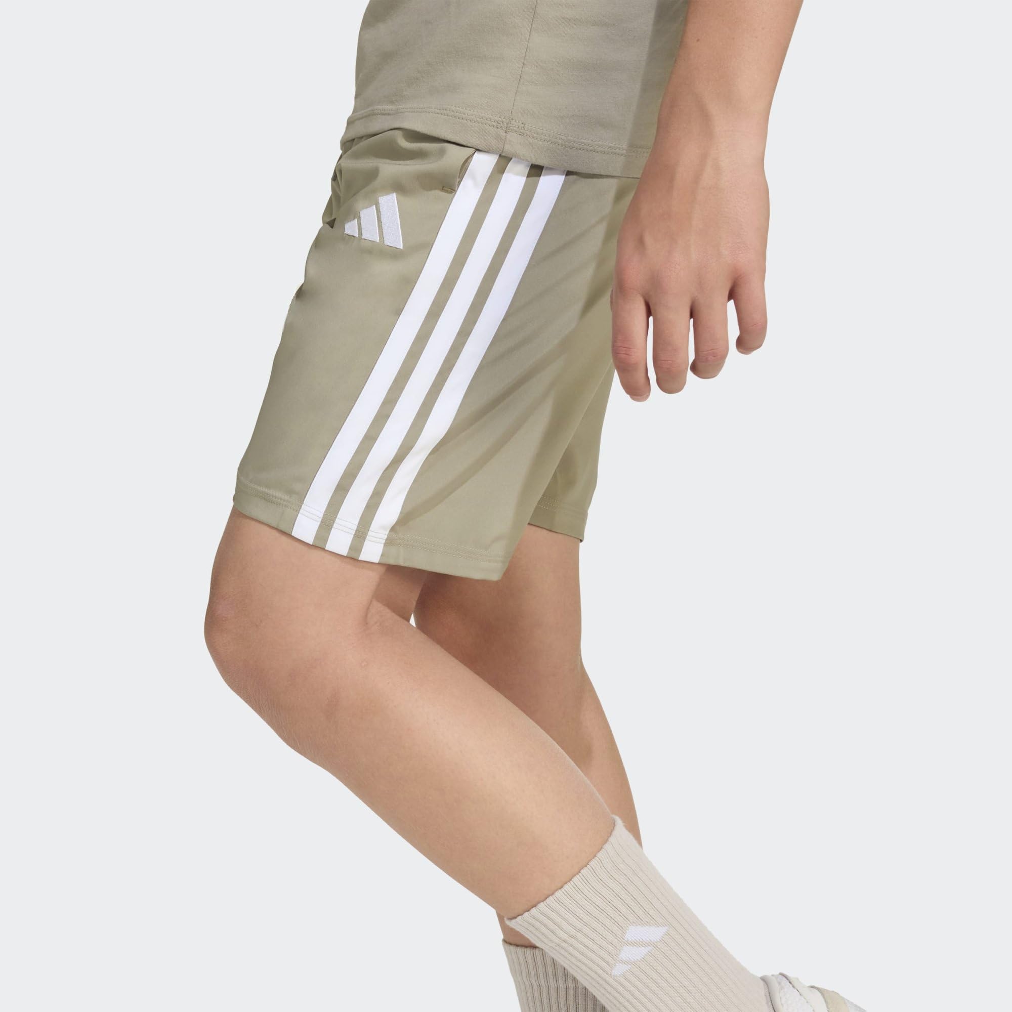 Adidas - Essentials Climacool Stripes, Pantaloncini Unisex - Bambini e Ragazzi