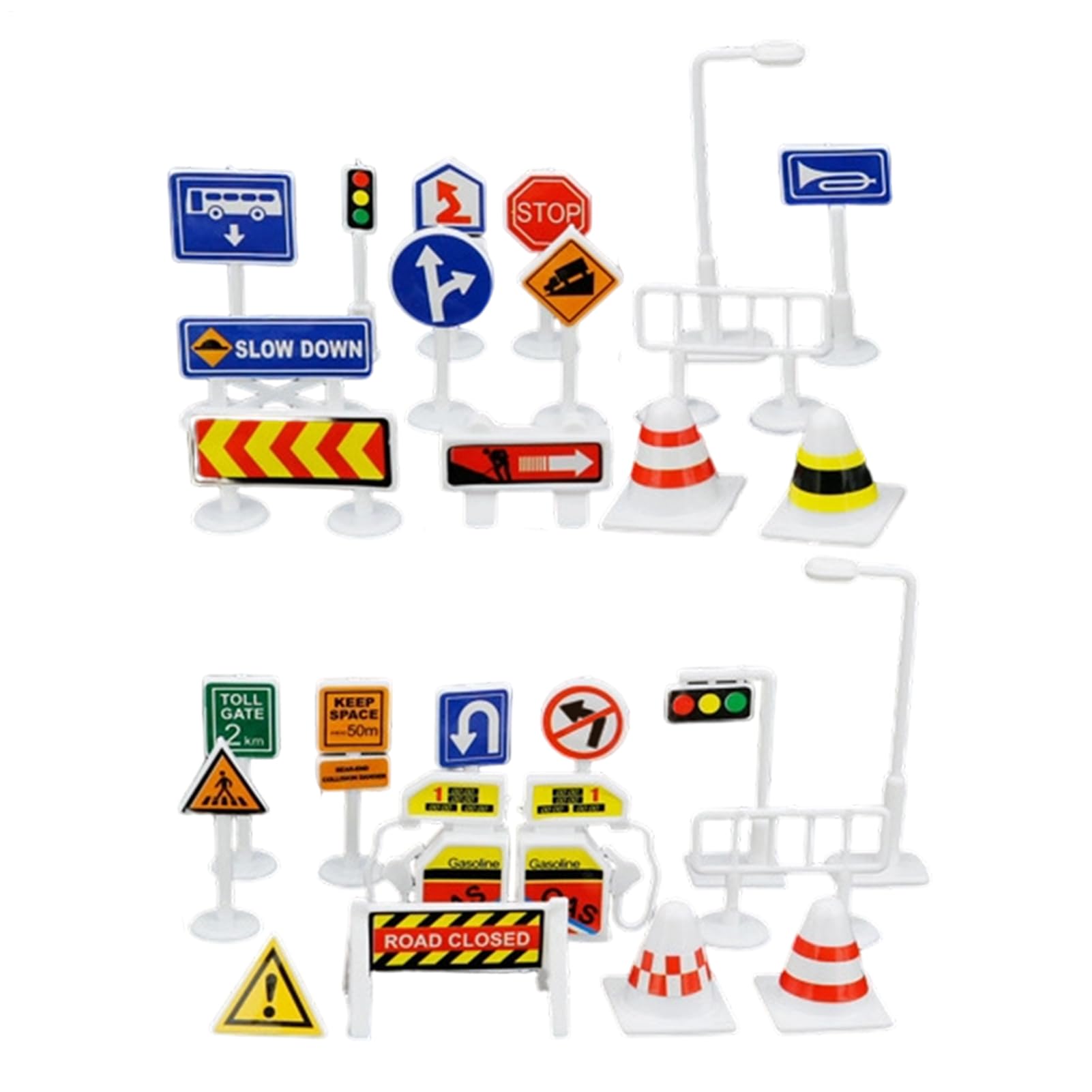 Jouet de feu de signalisation : feux de circulation portatifs, panneau de signalisation | Fournitures portables pour fêtes, 28 pièces, pour anniversaire, Halloween, Pâques, salon, jardin, intérieur