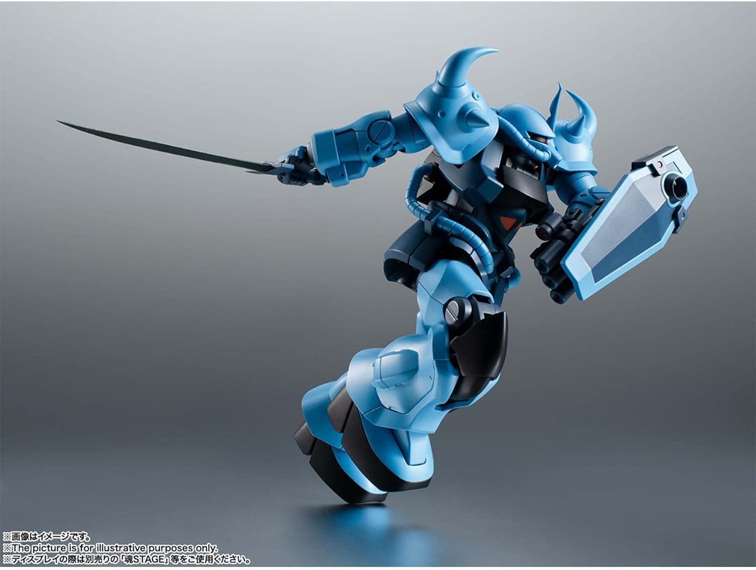 Figura Gundam Robot Spirits – MS-07B-3 Gouf Custom (A.N.I.M.E.) – Tamashii Nations Bandai - 3
