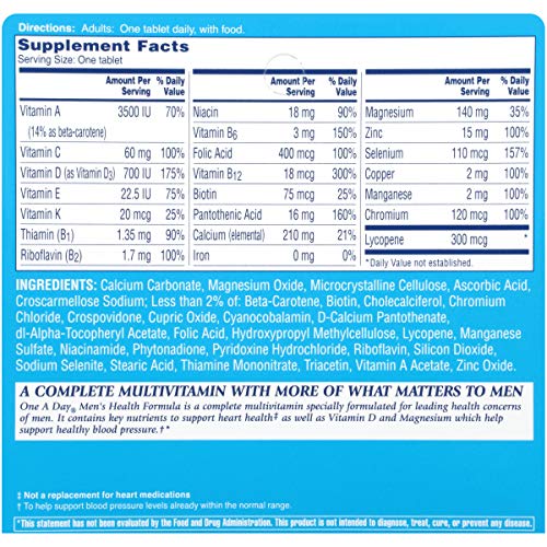 One A Day Men's Health Formula Multivitamin - Image 10
