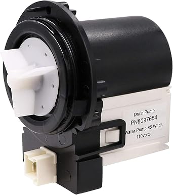 2026 UPGRADEDDC31-00054A Washer Drain Pump Water Motor Assembly 85 Watts 110 Volts by Beaquicy - Replacement for Ken-more Sam-sung Washing machine - Replaces DC31-00016A AP4202690 62902090