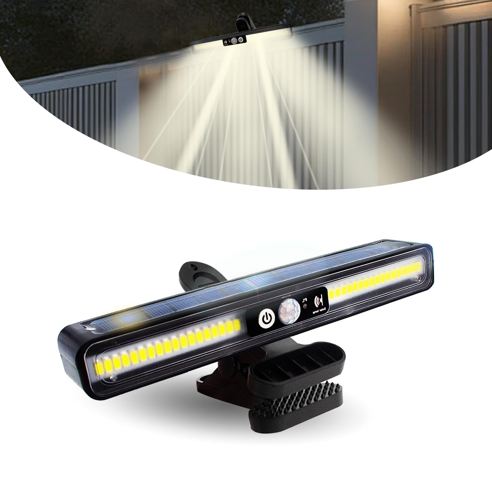 2x Solarlampen Mit Bewegungsmelder – 36 LEDs, IP65, 3 Modi, Für Garten & Camping