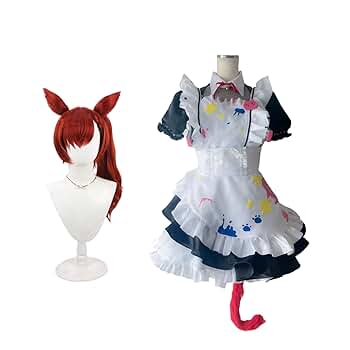 叶 コスプレ 衣装 ロトポンチョ フード 猫耳 Vtuber 叶 かなえ 新衣装 コスプレ衣装 猫耳パーカー バーチャル