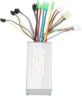 RiToEasysports Brushless Controller, Electric Bicycle Brushless Square Wave Controller with Lamp Wire for 36V 48V 500W Motors Modified Parts Ride