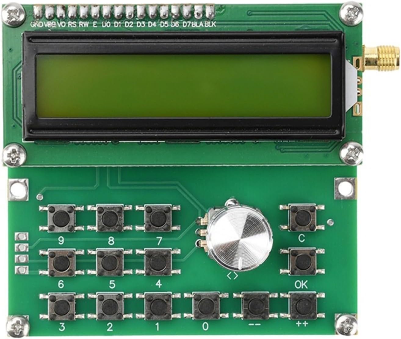 ADF4351 RF Signal Generator 35MHz-4400MHz Frequency Output, Type-C Powered, For SMA Port, 1KHz-1MHz Adjustable Step For Electronics Testing
