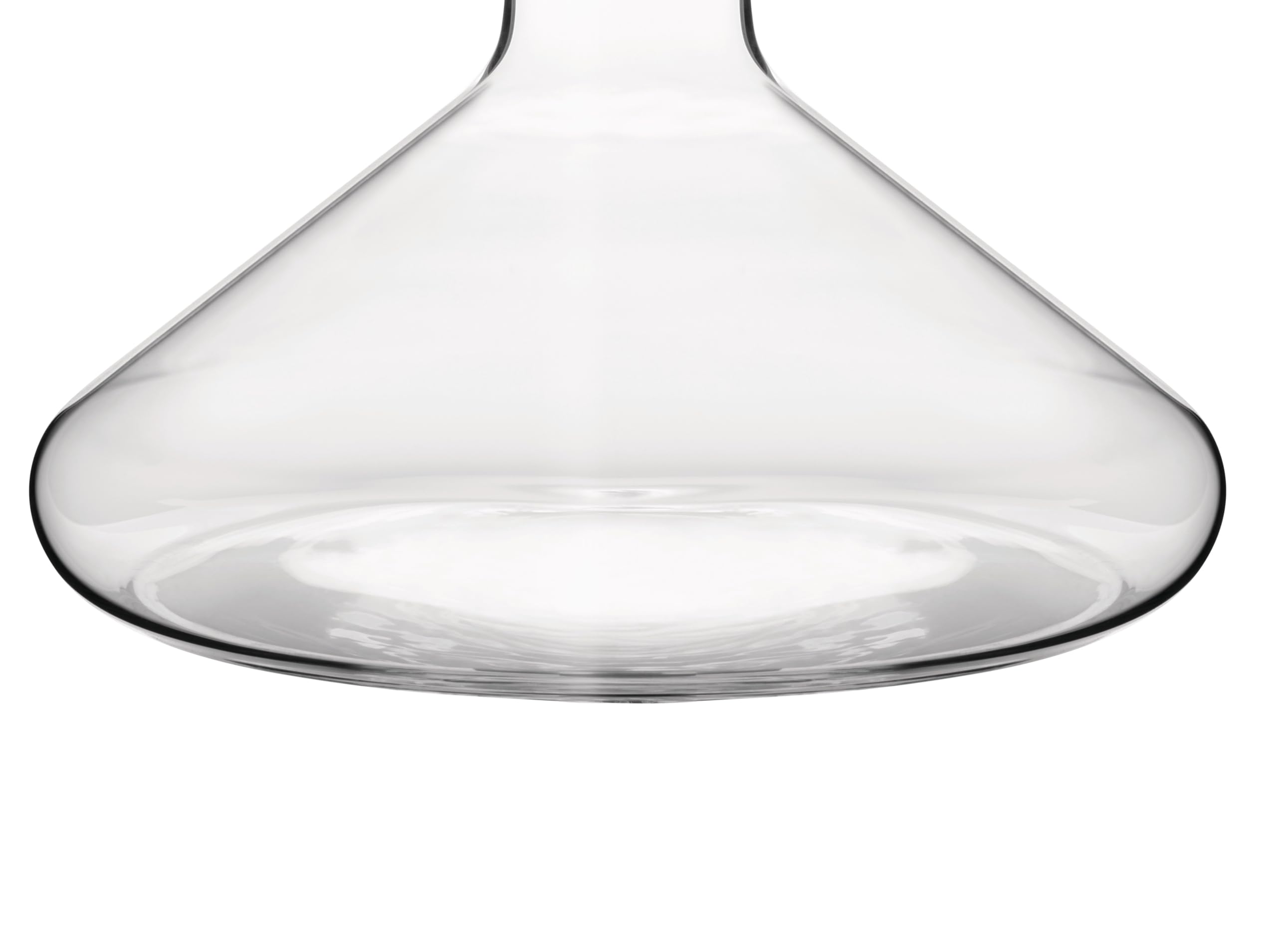 Alessi Eugenia NF09/4000 - Decanter di Design, Estetica Minimale, in Vetro Cristallino, 75 cl