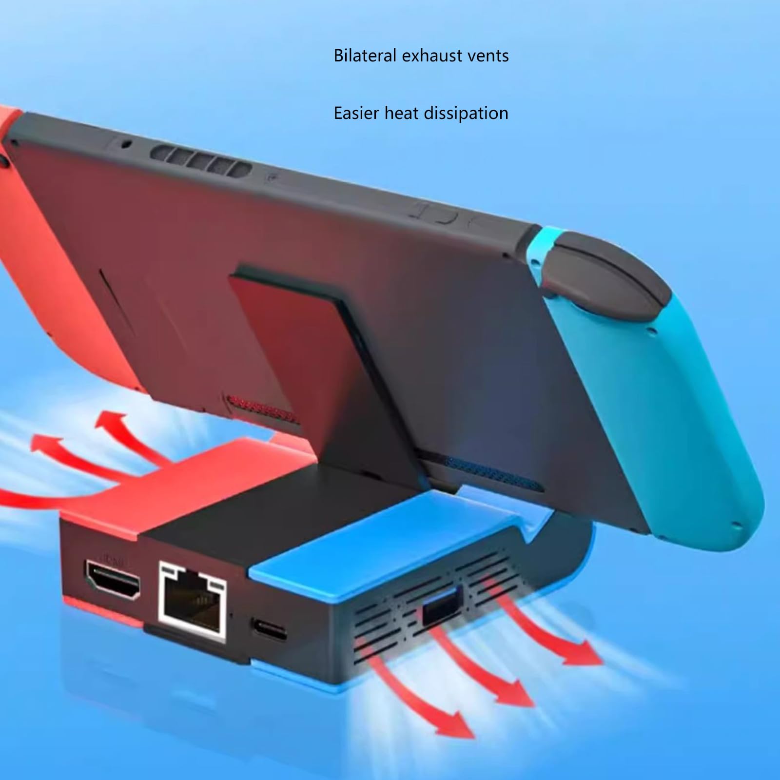 Dock Docking Station Multifunzionale Leggero Stand Travel Docking Switch con Porta USB