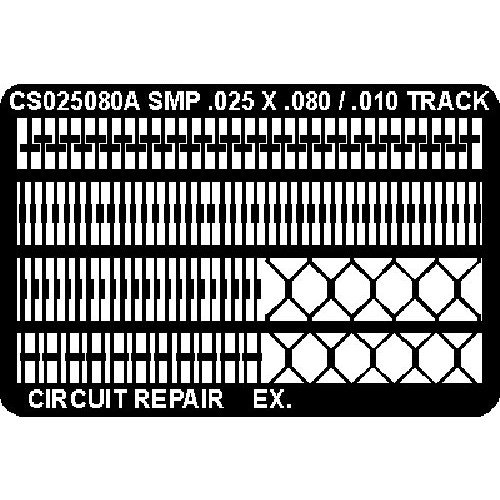Circuitmedic Cs025080At Surface Mount Pad Frame, .025" X .080" Solder