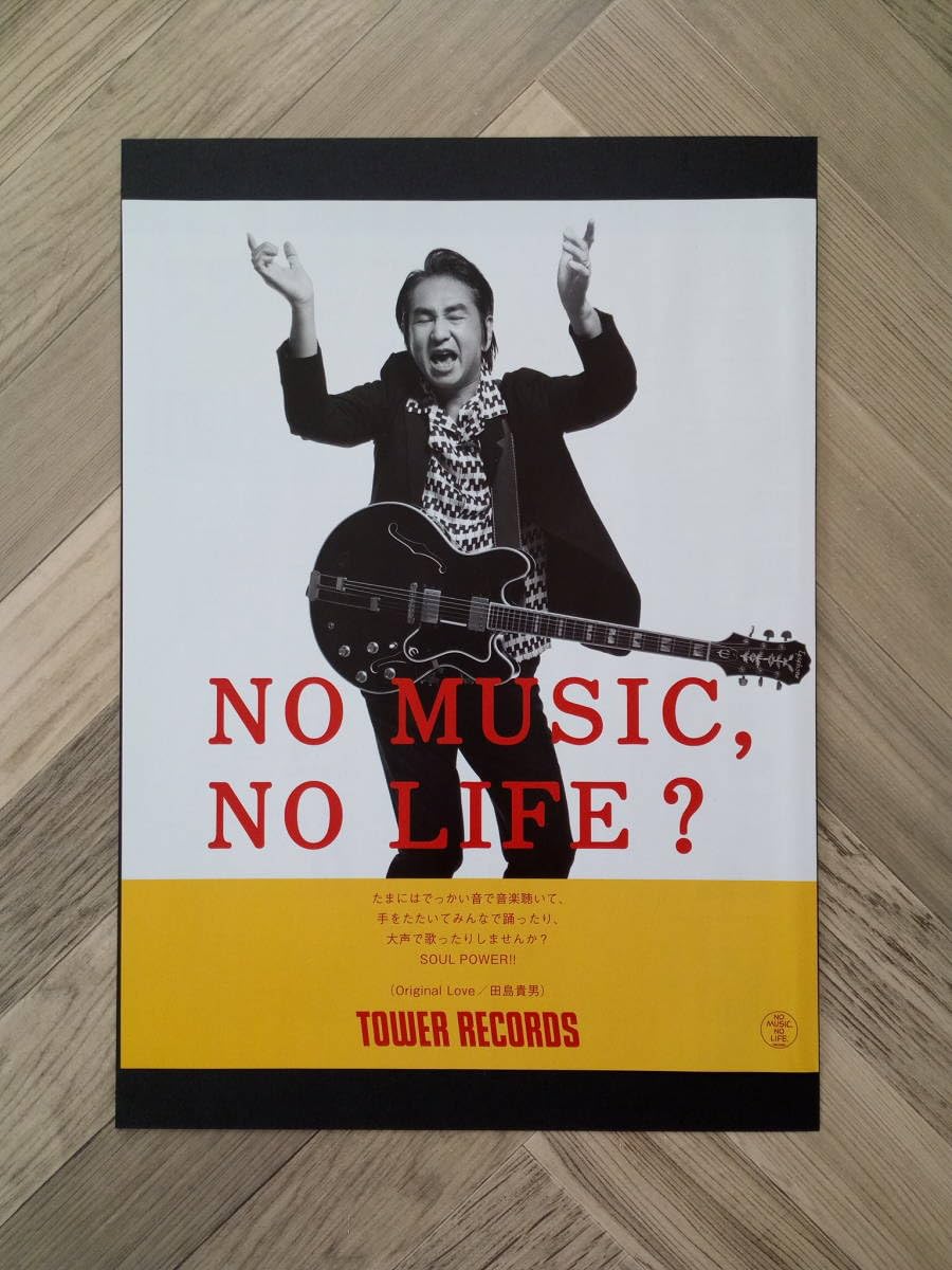 Amazon.co.jp: Original Love 田島 貴男 タワレコ広告 簡単！額縁に