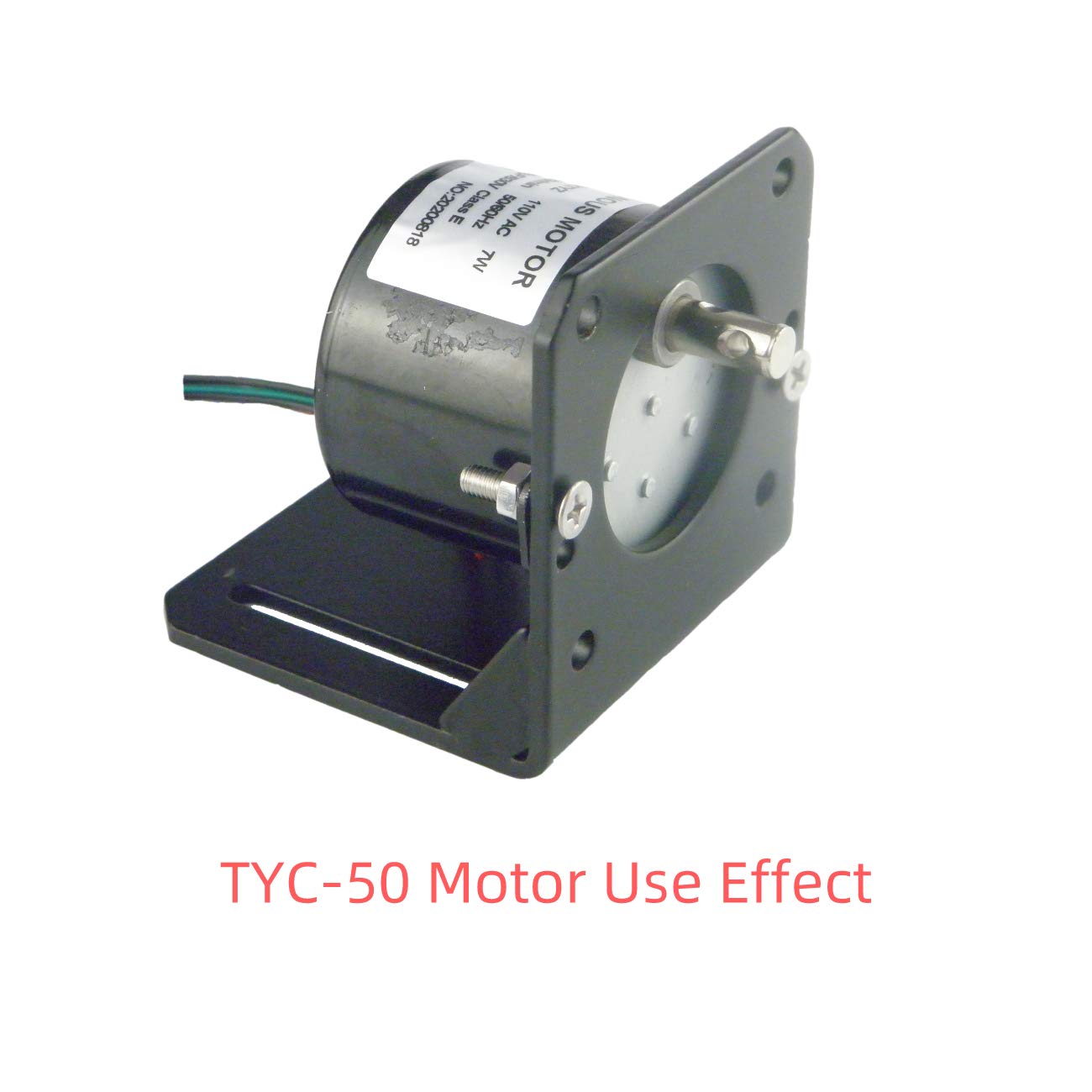 CHANCS Silnik synchroniczny z magnesem trwałym 50KTYZ 220 V 1-1,2 RPM silnik mikro-AC z uchwytem