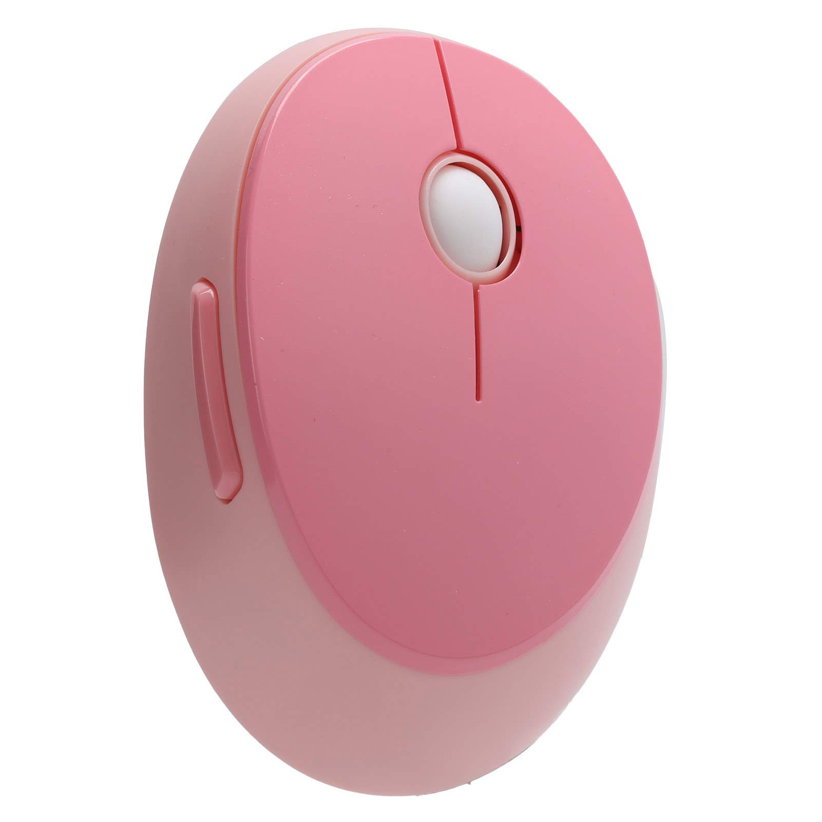 Zunate Teclado Inalámbrico, Teclado Mecánico, Juego de Ratón para Computadora de Escritorio para Pc (Tema Rosa)