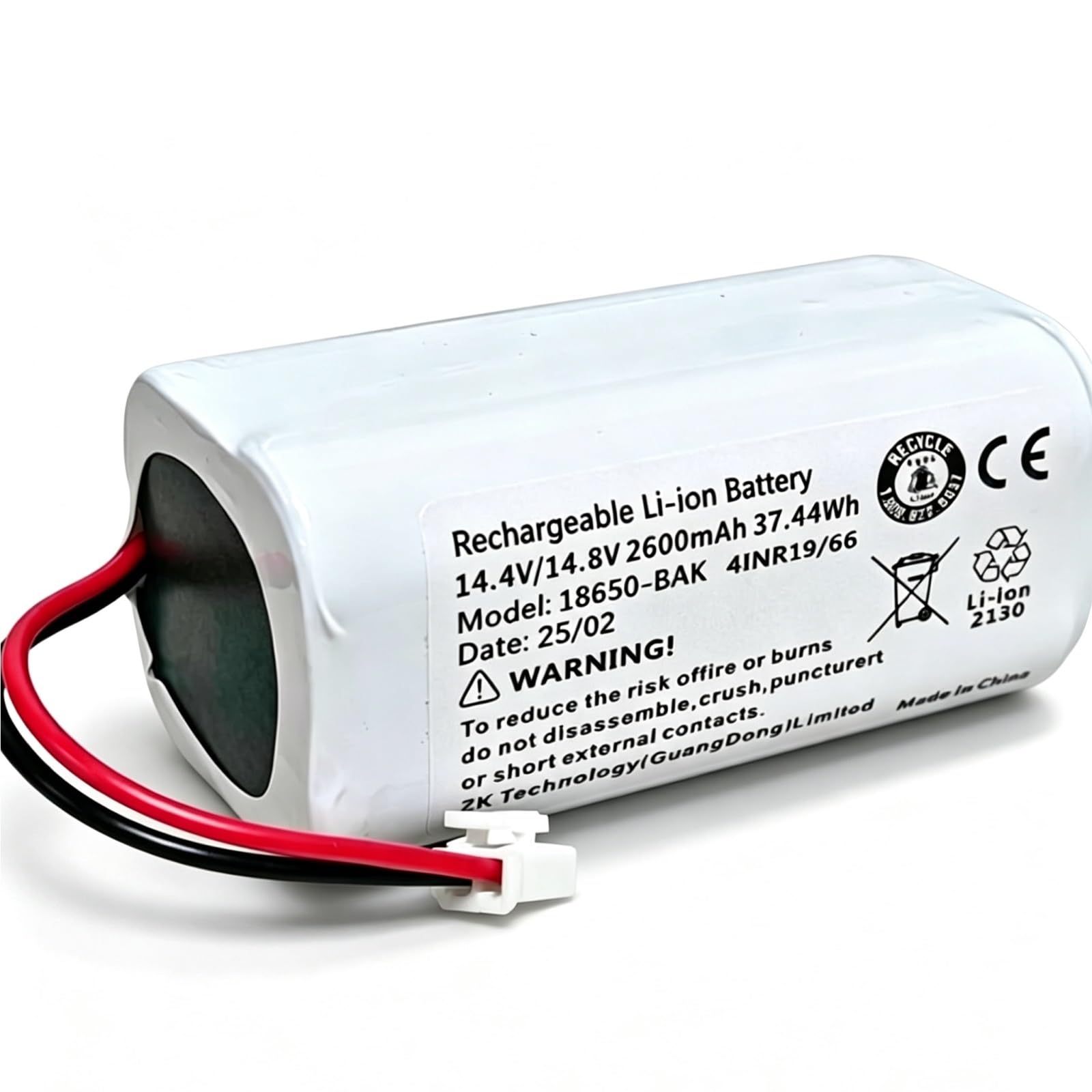 Batterie haute capacité Shark RVBAT85005 pour retrouver un nettoyage complet en un cycle