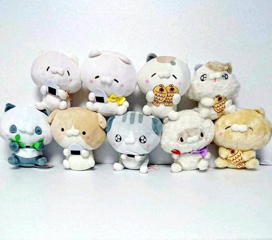 となりのにゃんこ ミケネコ ぬいぐるみセット ふとっちぃZooにゃんこ