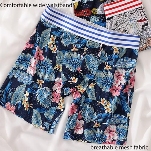 Men's Mesh Boxer Briefs - Moisture Wicking & No Ride Up, Ultra Soft Breathable Underwear for Men, Athletic4