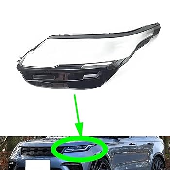 レンジローバー2nd ヘッドライトカバー左右セット BRITPART社製 フロントランプガード（2ndレンジローバー用）