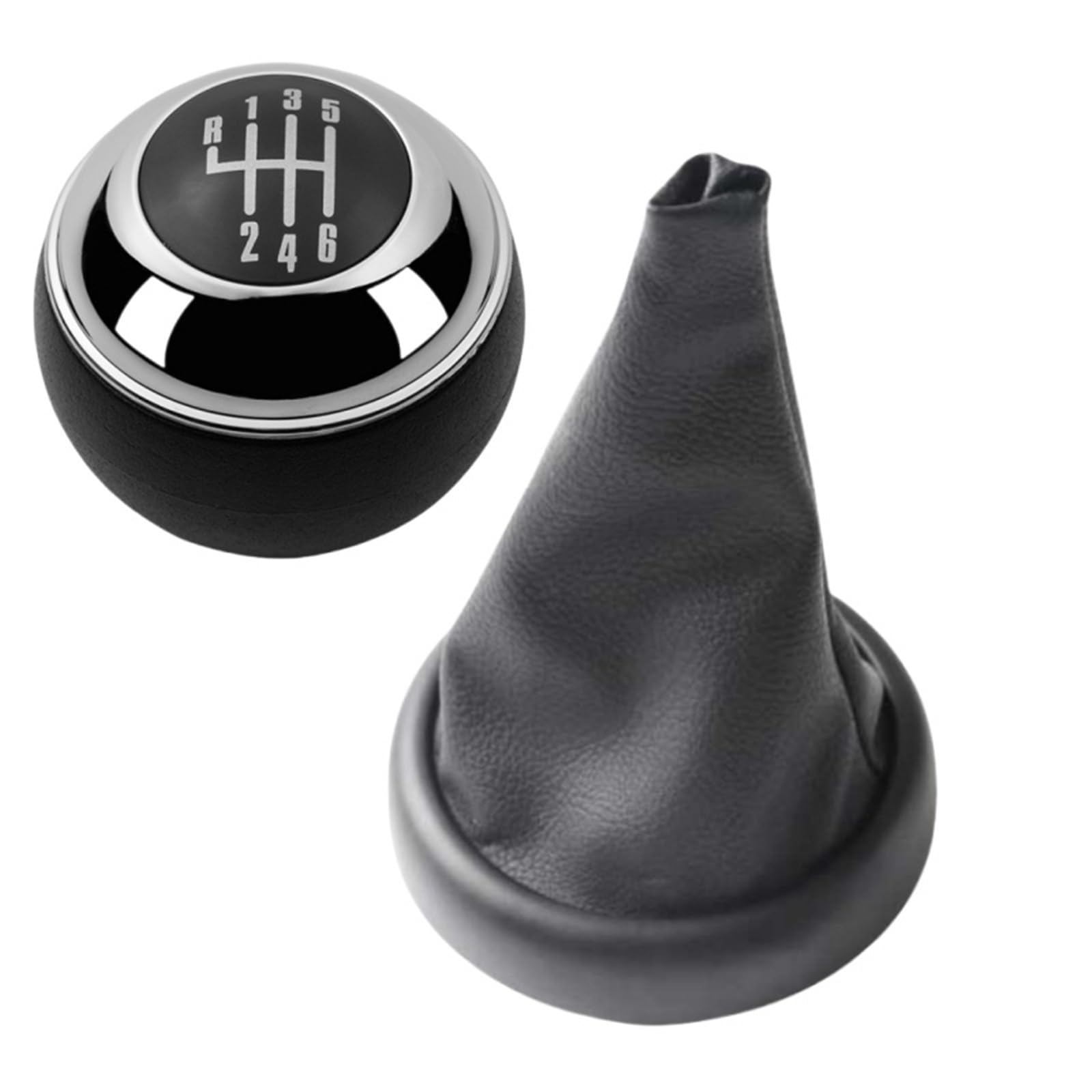 AMCBYSGC Gear Shift Knob Acrylic 54mm Cartoon Animation Racing M10x1.5