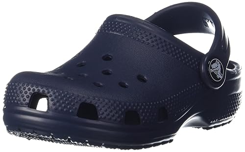 crocs Unisex-Child Classic Clog K Navy C9 (204536-410)