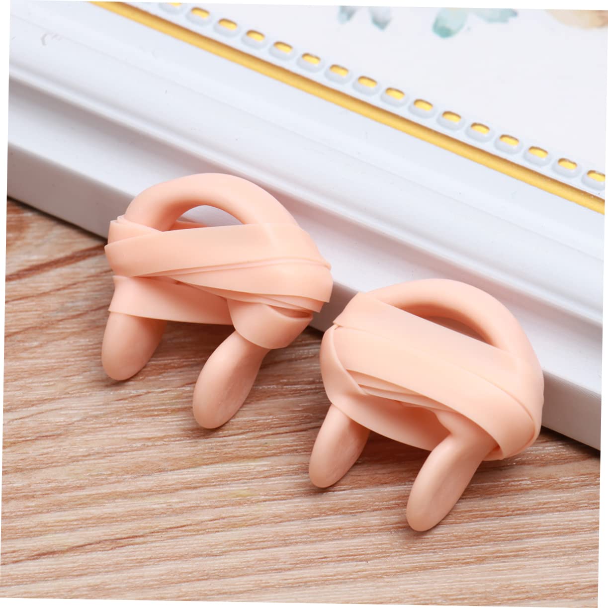 Happyyami 30 STK Nasenclips für Wasser Nasenzange Strohabdeckungen Schwimmender Nasenschutz eine Armatur Nasenklammer Nasenclip mit Lanyard wasserdicht mit Seil Spielzeug Zubehör Kind