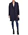 Cole Haan Asymmetrical Peak Lapel Coat - Main View