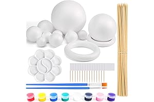 48-Piece Solar System Model Foam Ball Kit