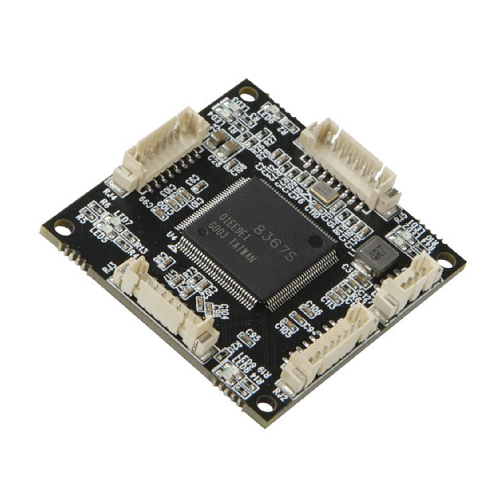 Modulo switch Gigabit Ethernet a 4 porte con scheda di sviluppo di rete integrata per uffici domestici e applicazioni IoTs piccoli switch Gigabit Ethernet
