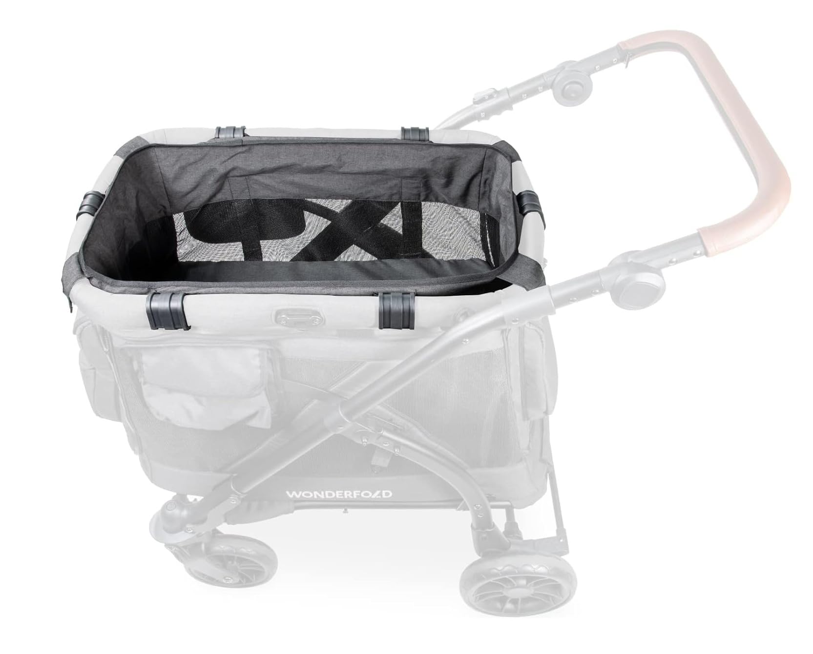 Amazon.com : WONDERFOLD Stroller Wagon M1 Luxe Baby Lounger
