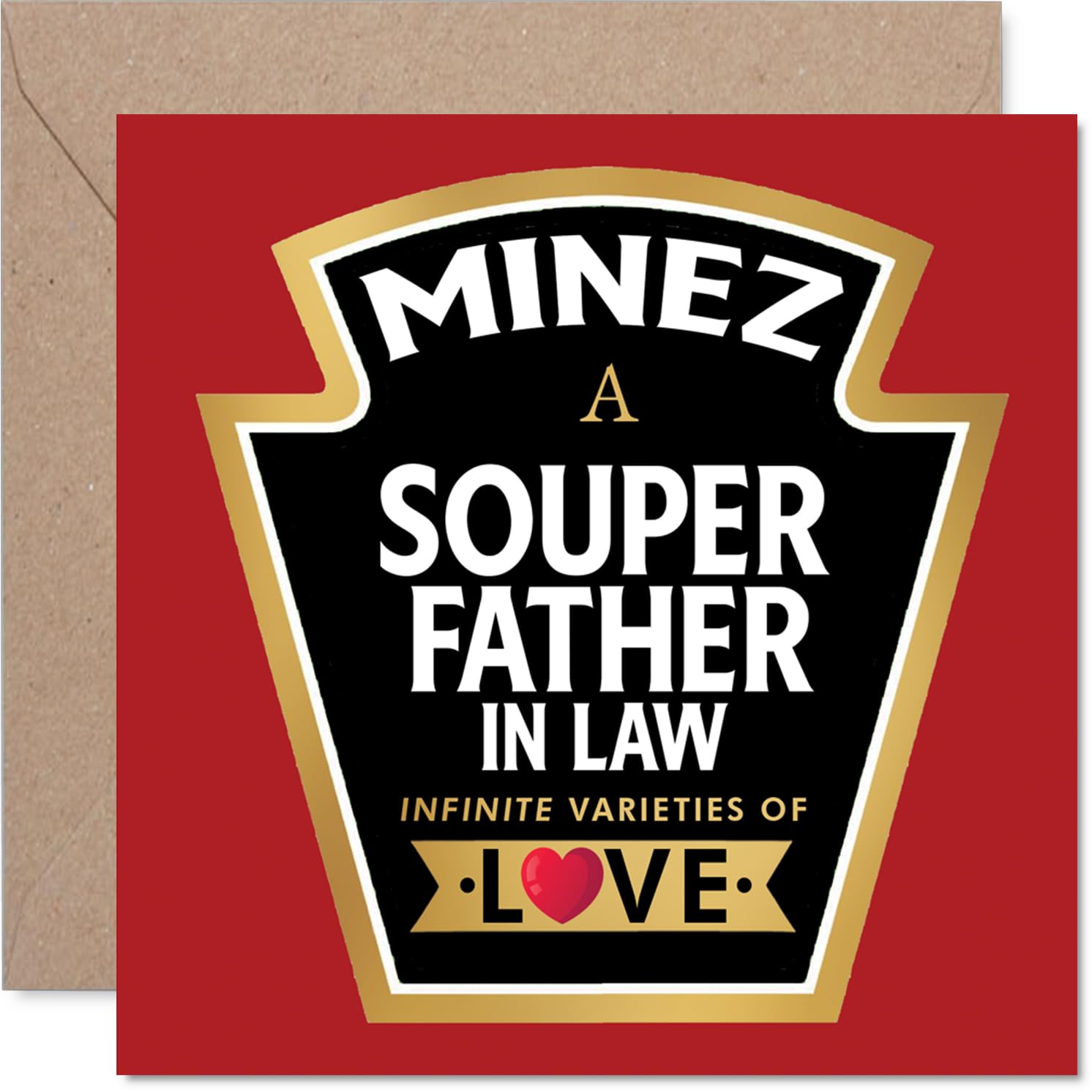 Father in Law Birthday Card, Souper