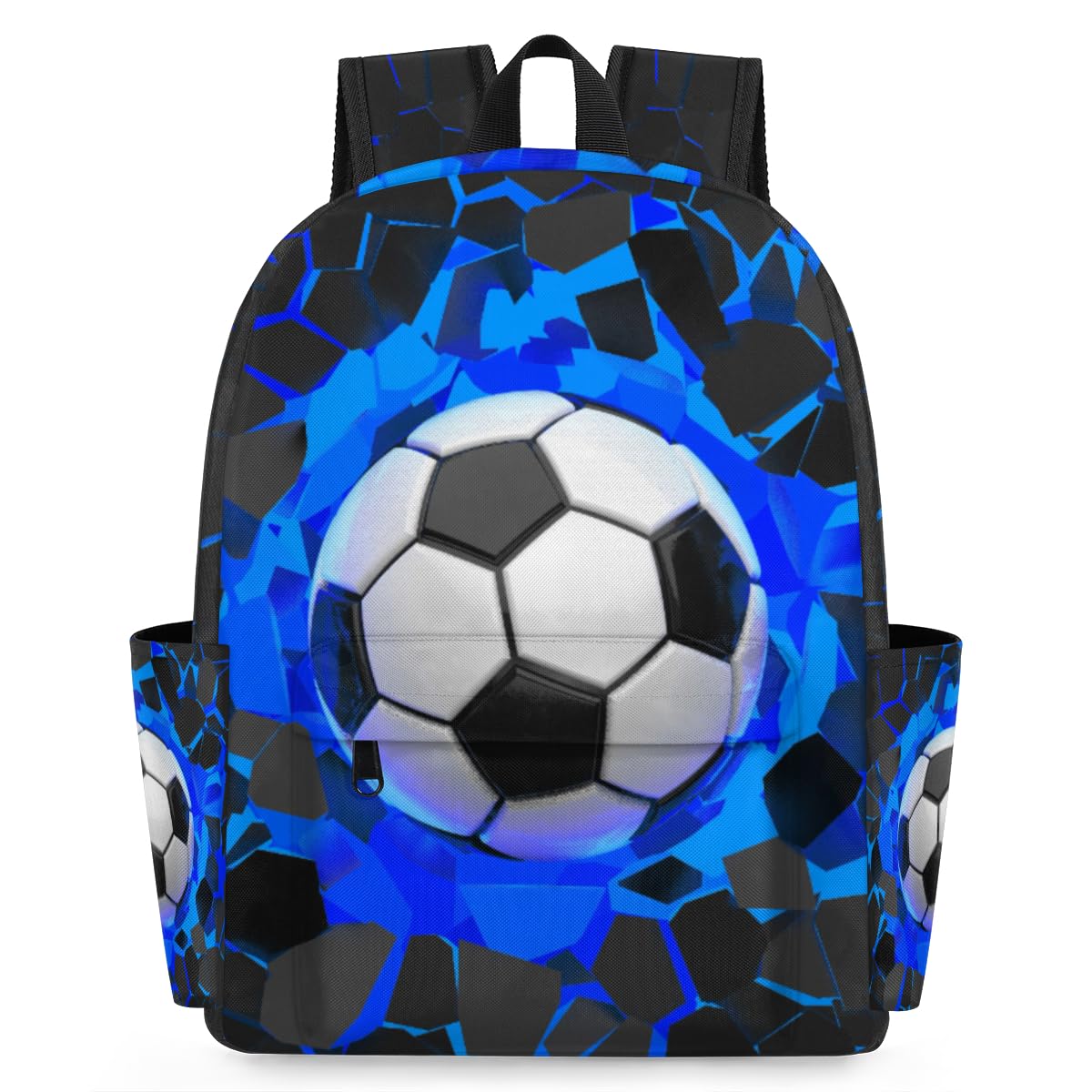 OMFUNS Sport Football Ball Kids Backpack for Boys Girls Soccer Sport Preschool Toddler Backpack Kindergarten Nursery Bookbag Travel Children