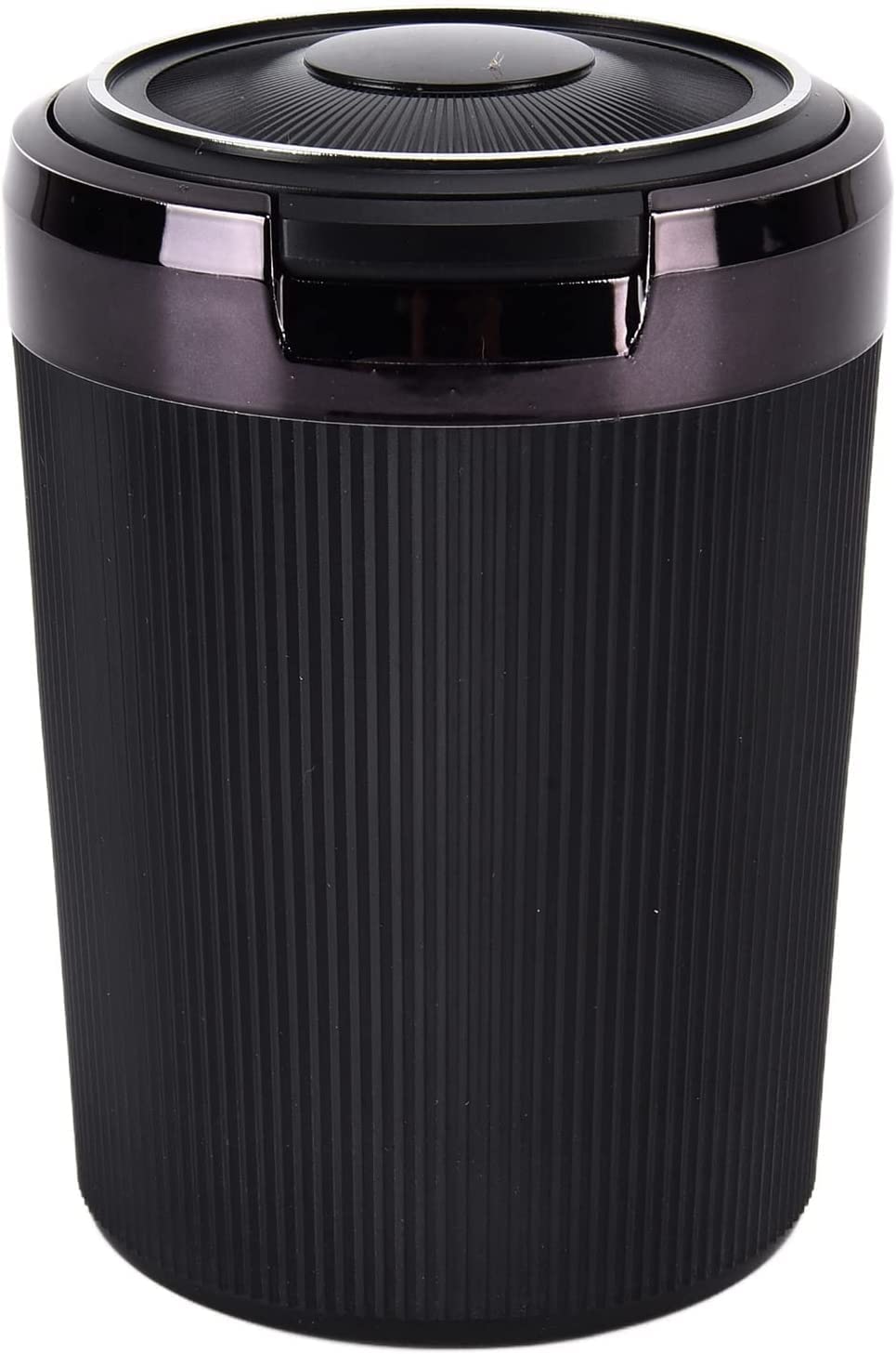 Citaaz Led Car Ashtray with Lid, 3w Portable Car Ashtray for Home Office Use Car Ashtray (multi color)