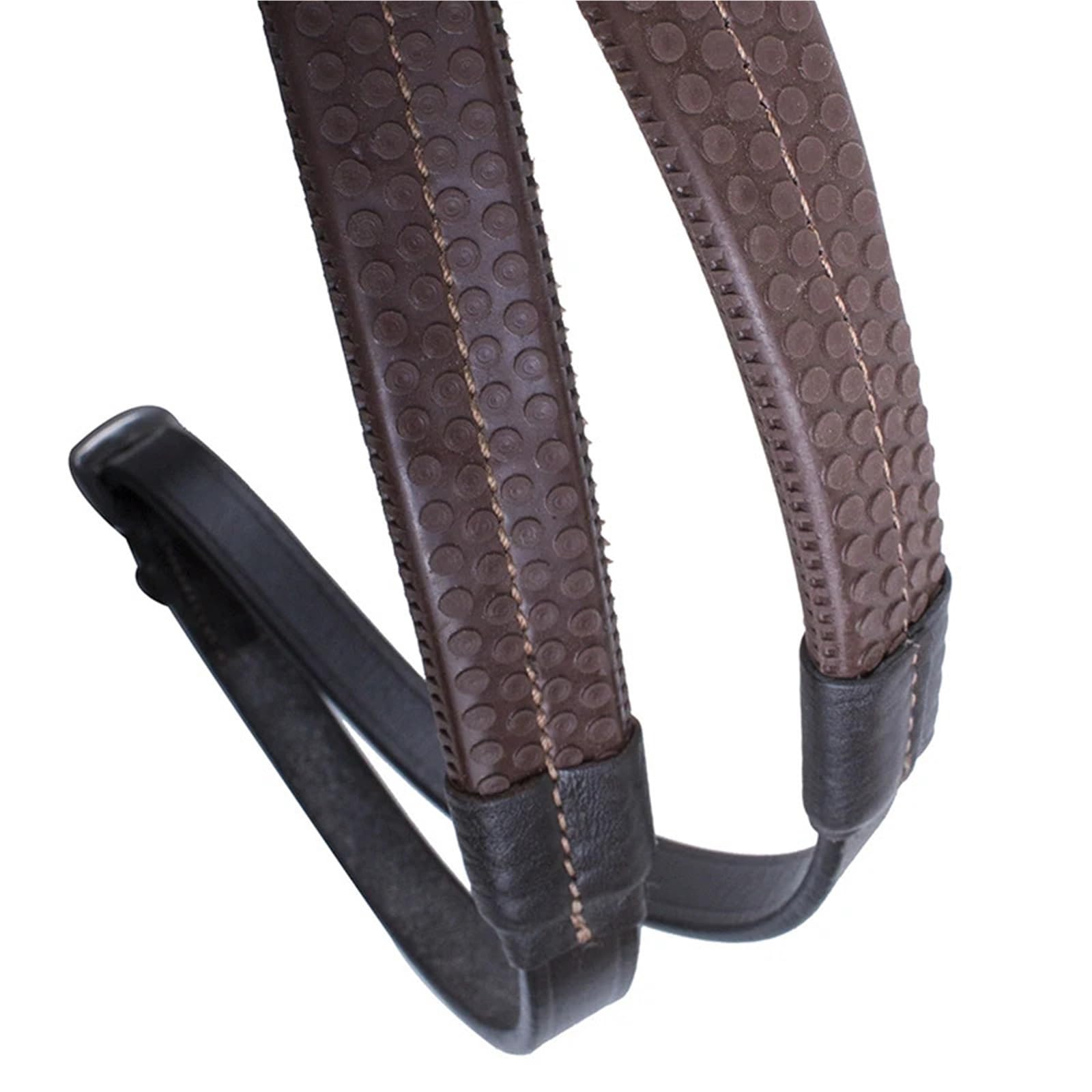 Cavalli Redini Redini for Cavallo con Briglia in Gomma Capezza in Pelle Strumenti for Cavalli da Equitazione Cavalieri
