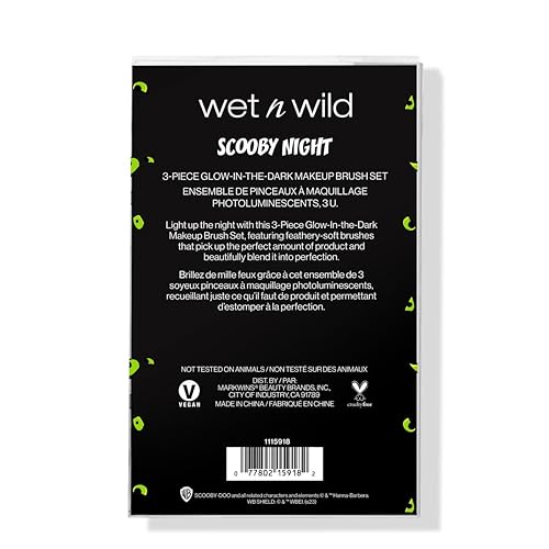 Miniatura 5 de wet n wild Scooby Doo Collection Scooby Night - Juego de brochas de maquillaje (3 piezas)