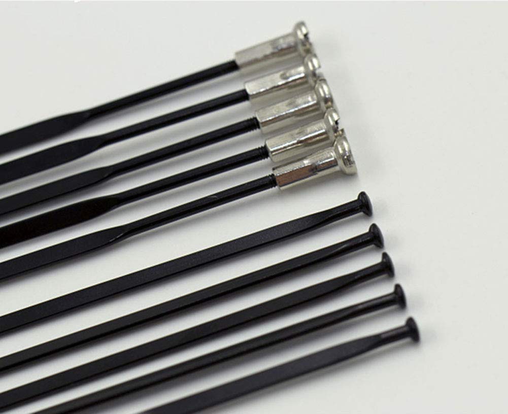 Amazon | 乳首が付いている自転車のスポークMTBロードバイクストレート