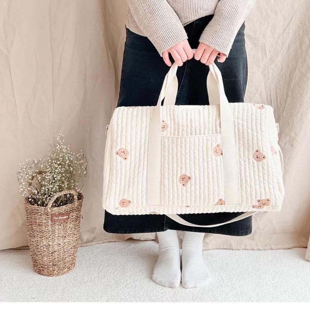 Borsa maternità per neonati Pannolino materno Mamma Borsa trapuntata maternità Packs Toilette Bagaglio Borsa Mamma Viaggio Tote
