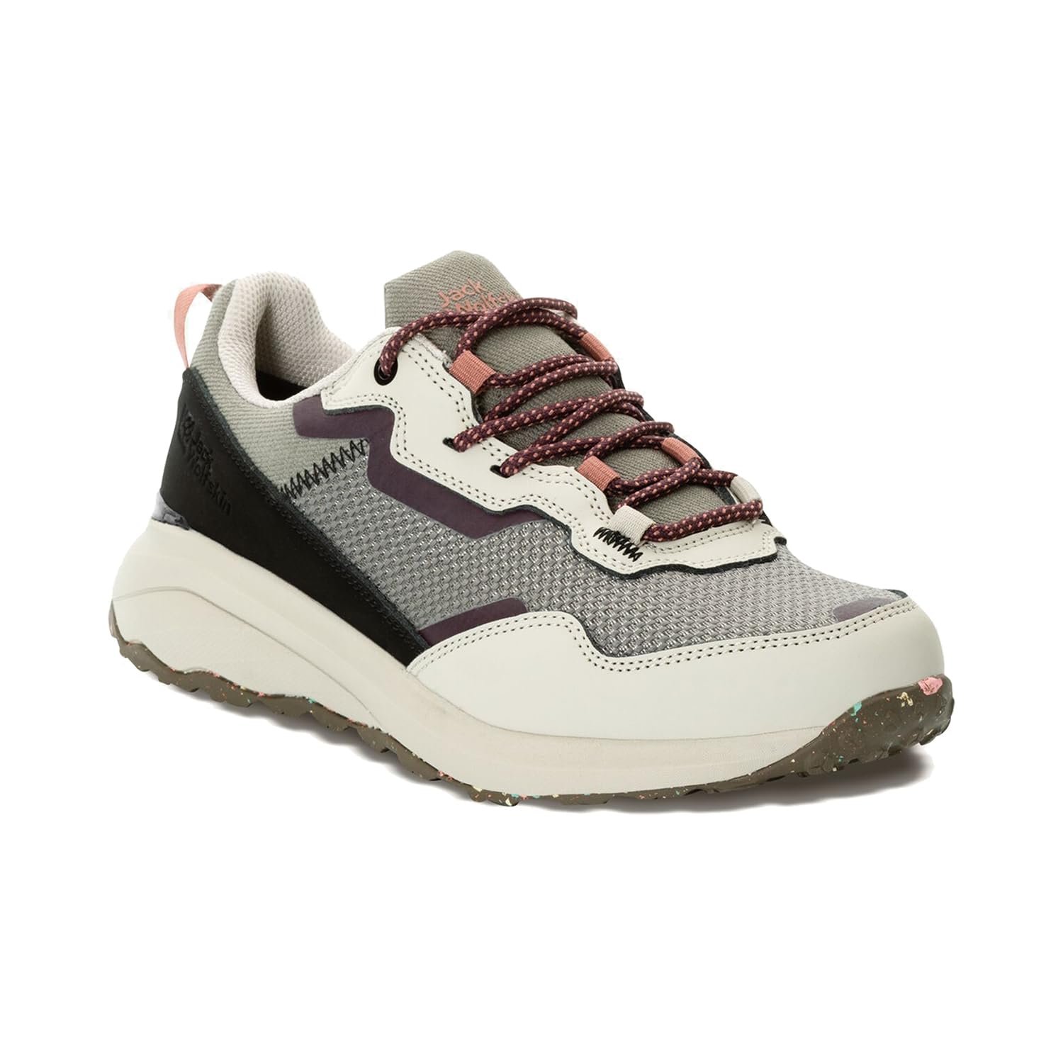 Jack Wolfskin Women's Dromoventure Low W Sneaker, Dusty Grey, 40.5 Eu-image