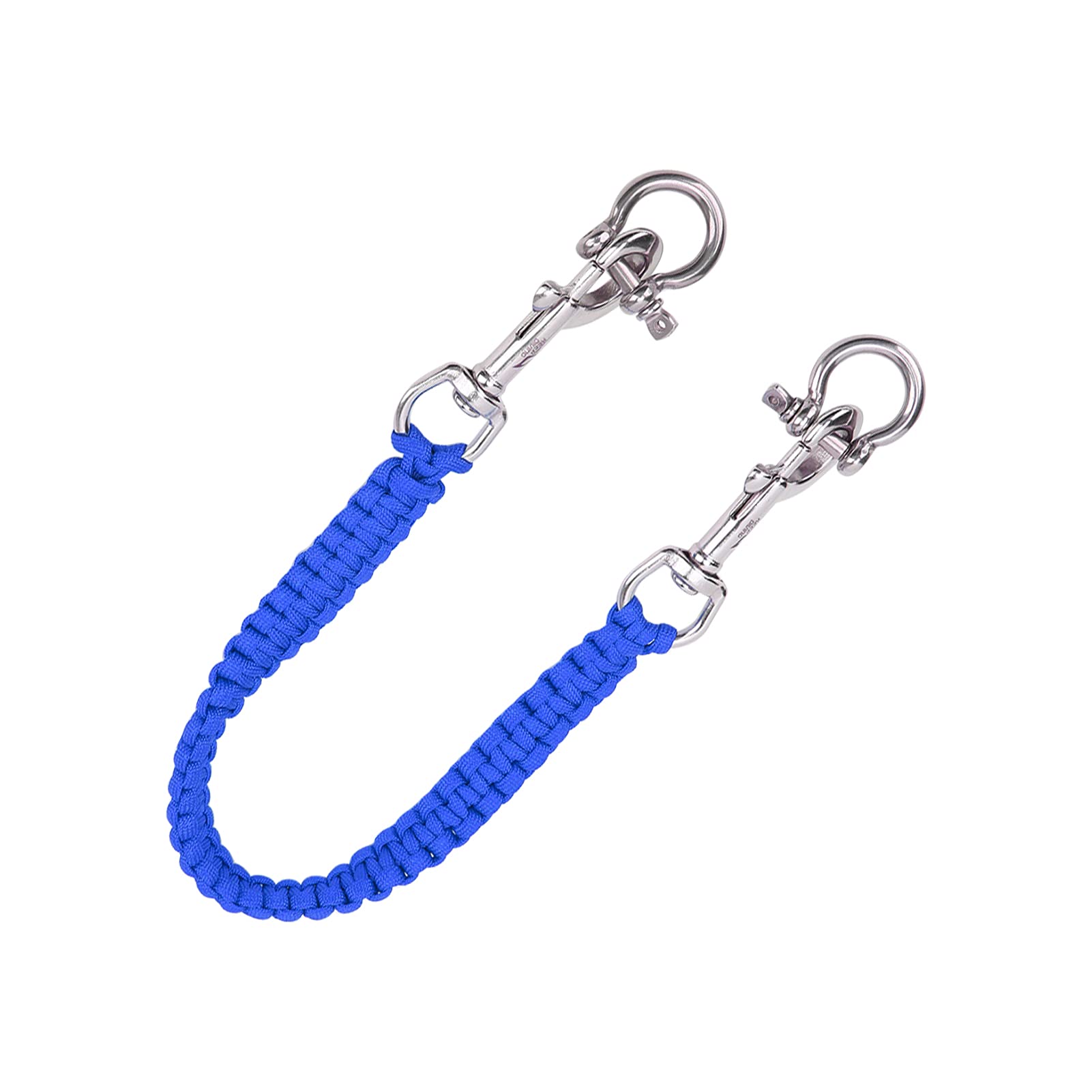 Einziehbares Kamera-Lanyard, Korrosions- und Rostbeständigkeit, 360° Flexible Drehung für Tauchbegeisterte, Material Edelstahl, 54 Cm