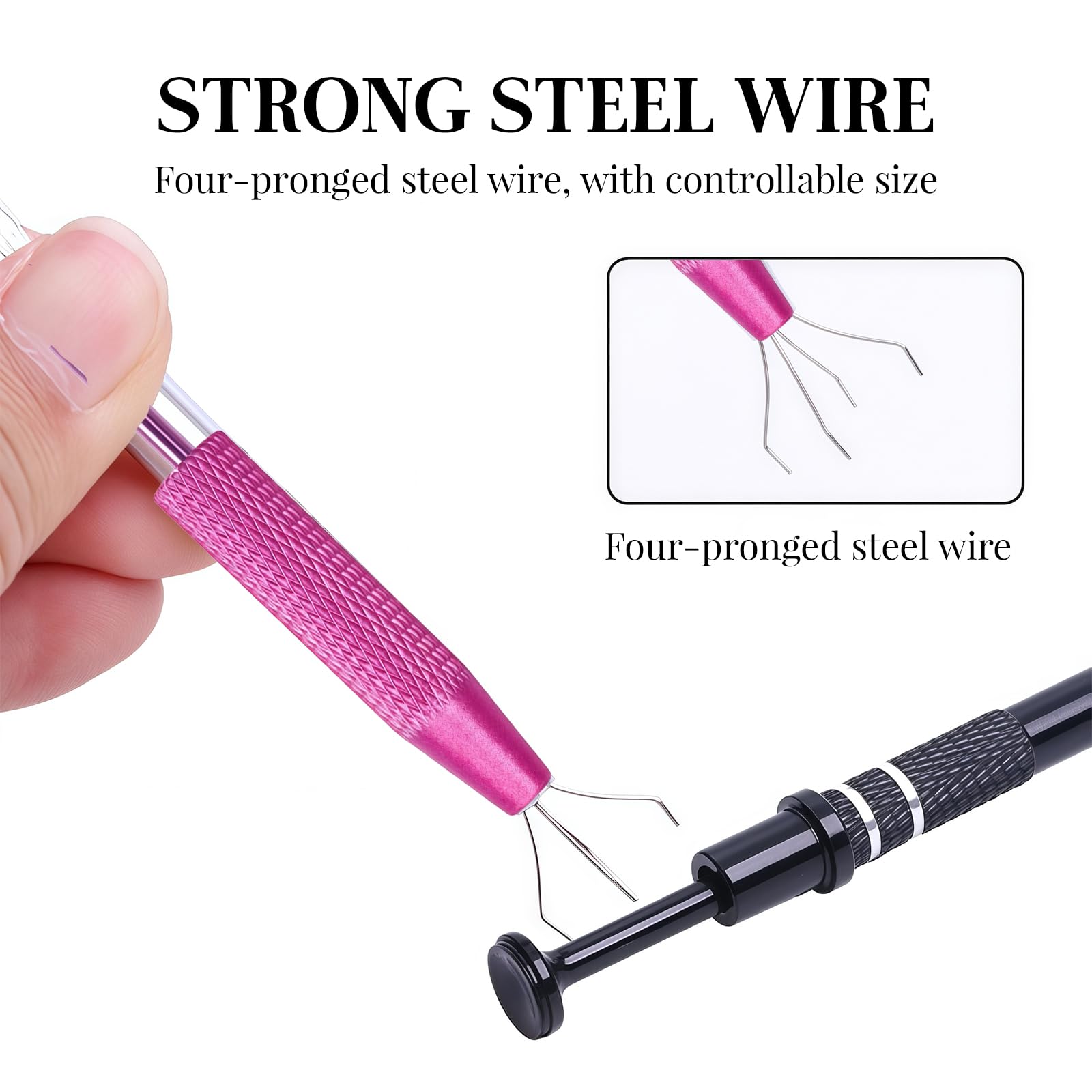 Set di Pinze per Piercing da, Strumento di Apertura per Sfere di Piercing, Accessori per Piercing a Orecchio e Naso