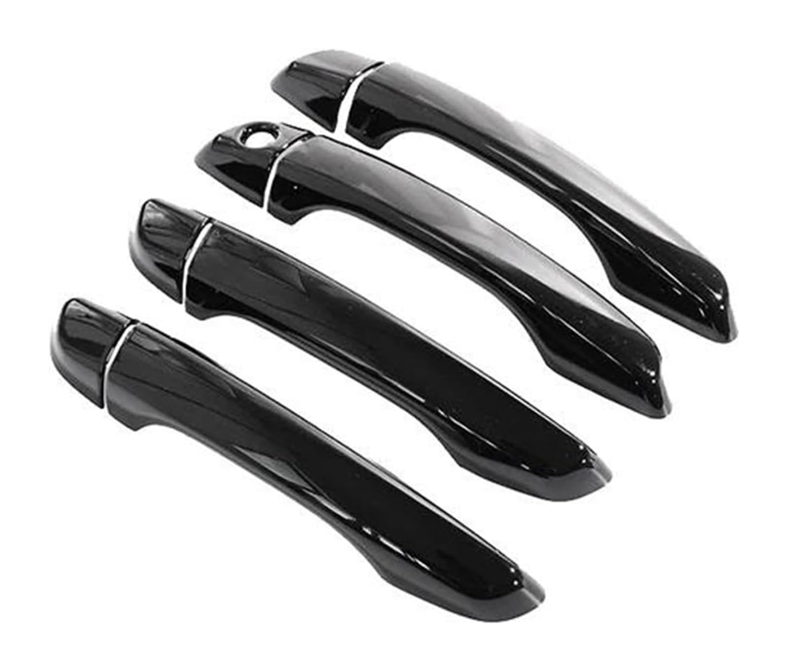 Hckclmbmzw A For C3 For Ircross 2017-2020 Car Protective Ccessories Gadget Gloss Black Outer Door Handle Cover Style Stickers Door Handle Cover(A)