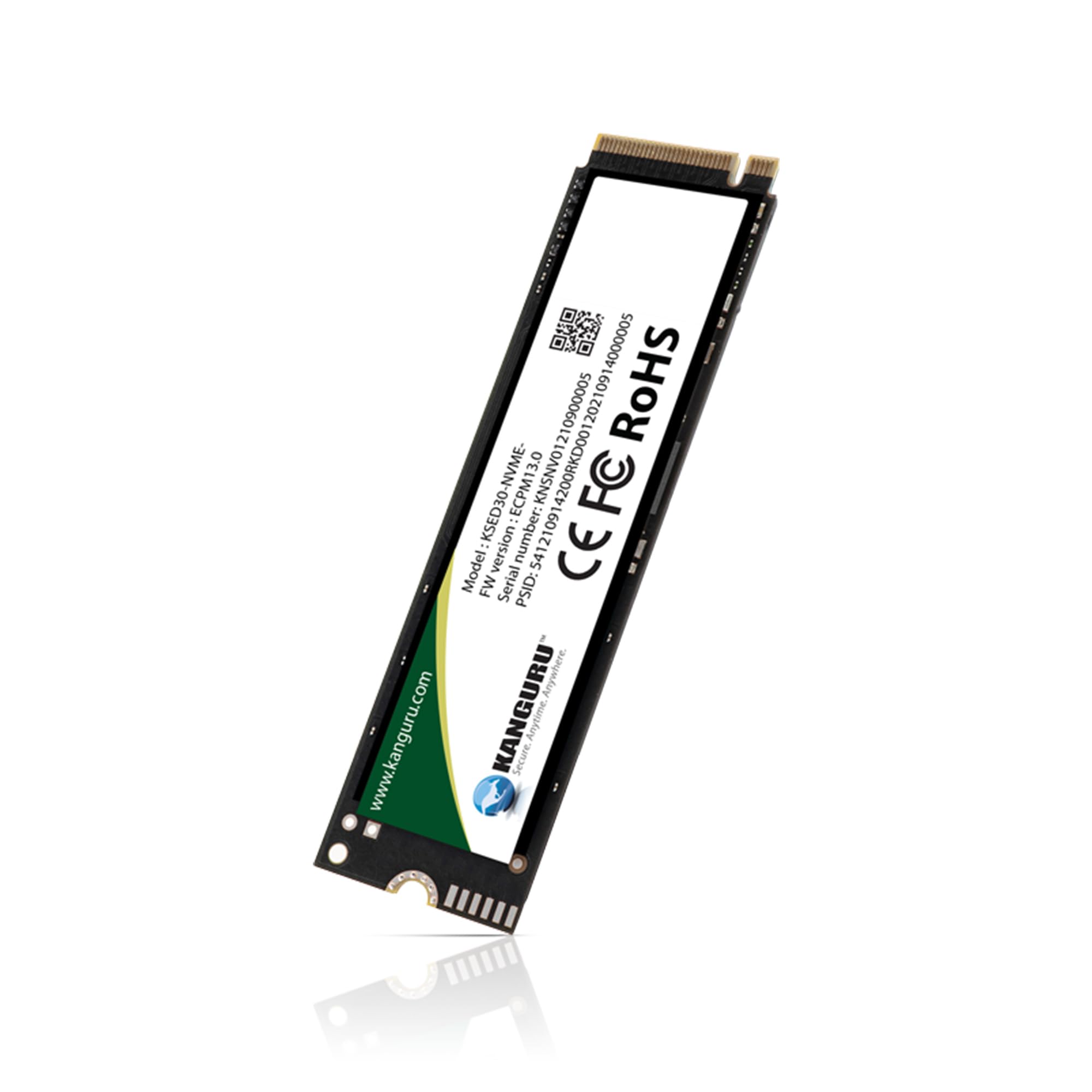 Kanguru Defender SED30 M.2 NVMe – 2TB Internal Self Encrypting Solid State Drive
