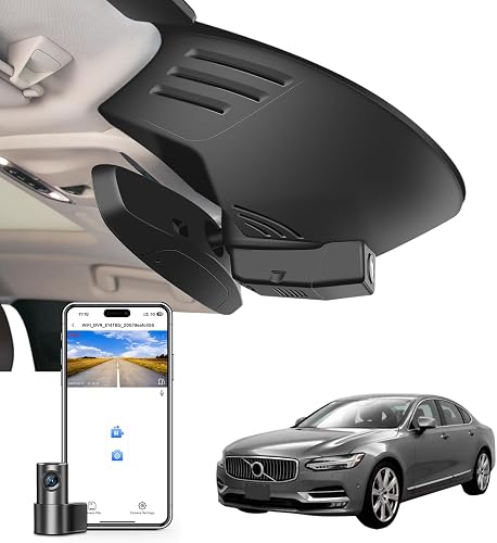 Front 4K & Rear 1080P Dash Cam for Volvo S90 & V90 Cross Country (Model A)