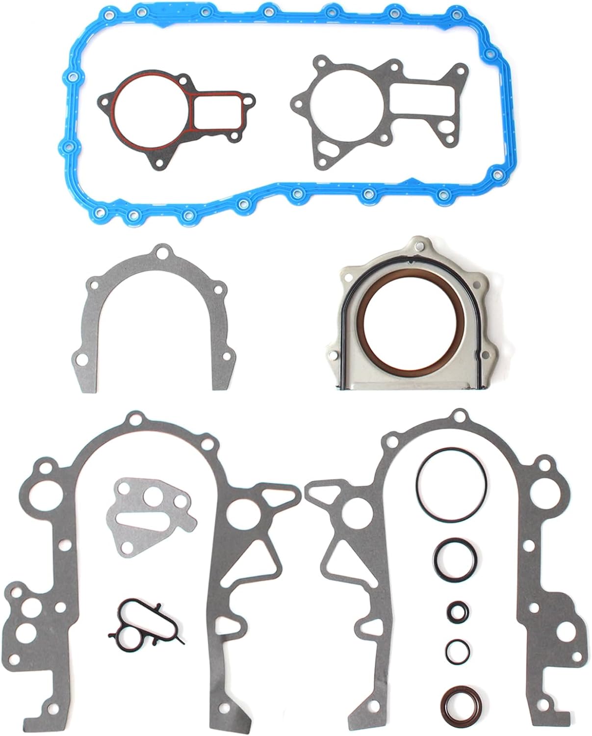 AUCERAMIC CS26326 Lower Gasket Set Fit for Jeep Wrangler 2007-2011, for Chrysler Town & Country 2009-2010, for Dodge Grand Caravan 2009-2010, for Volkswagen Routan 2009-2010 3.3L 3.8L V6