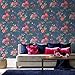 Price comparison product image Fresco Great Value Oriental Blue Floral Wallpaper