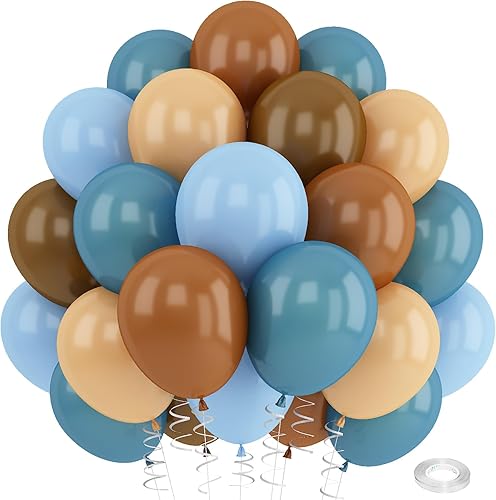 Miniatura 15 de Globos verdes y dorados, globos de confeti verde salvia dorado para fiesta de safari en la selva, decoraciones de cumpleaños de león, globos retro