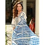 Pinkmint-Women-Kurta-Set-Printed-V-Neck-Stright-Kurta-Bottom-with-Dupatta-Set