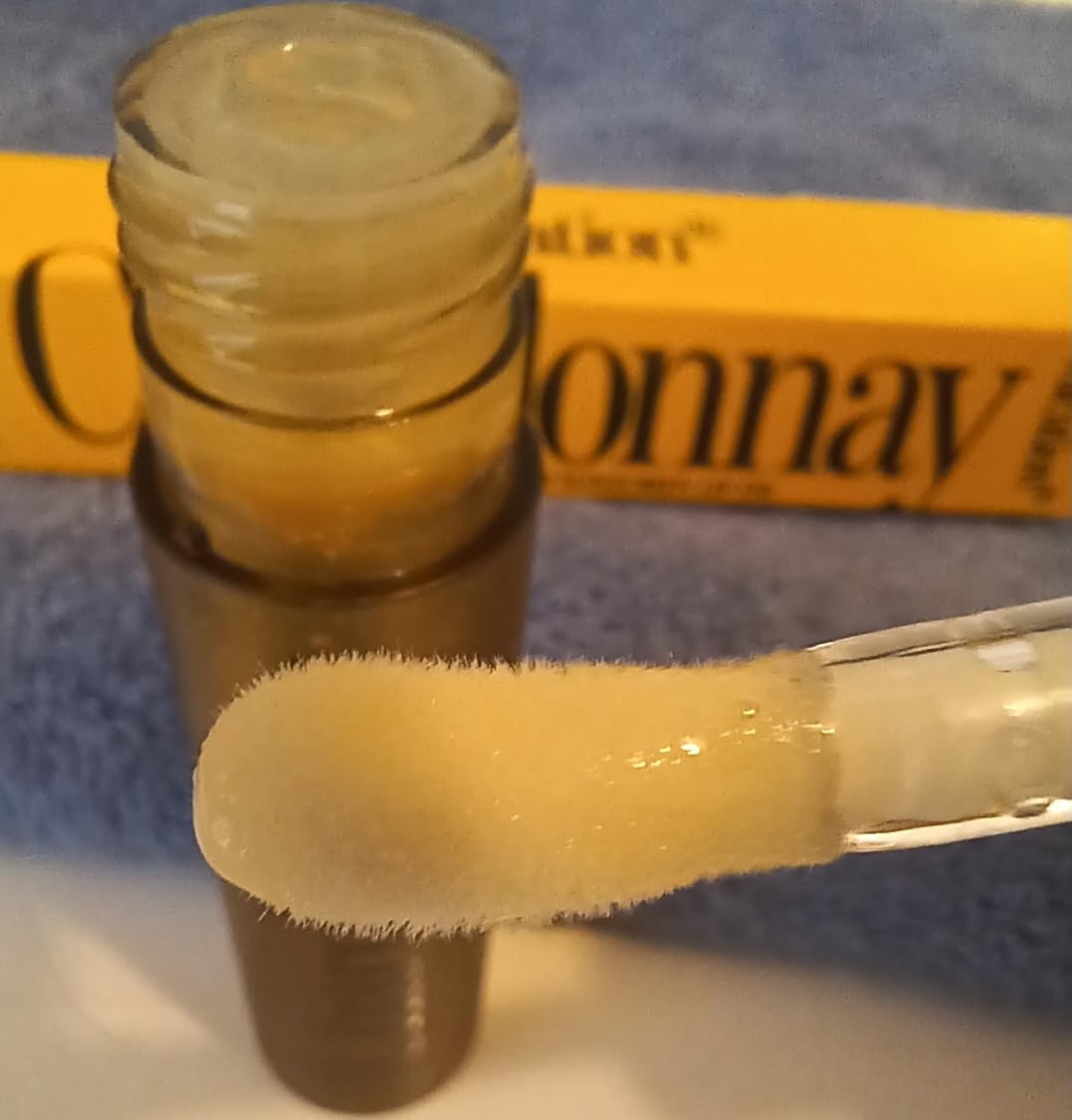 Vacation Chardonnay Lip Oil SPF 30, Sunscreen for Lips, Hydrating, Caramel Vanilla Flavored Lip Gloss, Clear Plumper, Non-Sticky Lip Balm, Vegan, 0.2 Fl. Oz