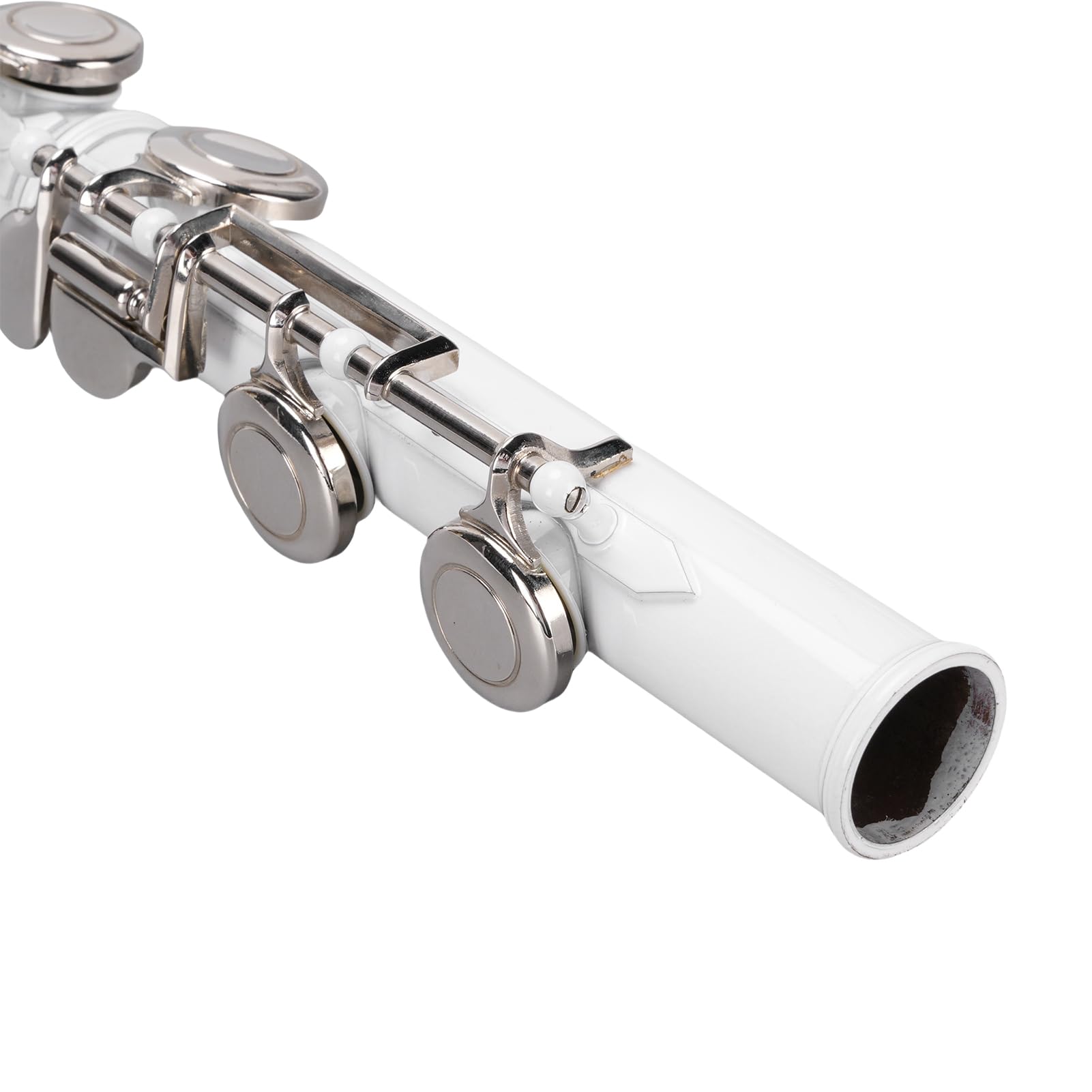 Flauta C de Agujero Abierto, 16 Teclas Instrumento de Flauta de Cobre con Estuche de Transporte para Estudiantes de la Banda de la Escuela Principiantes Player Avanzado Ergenomic G Key