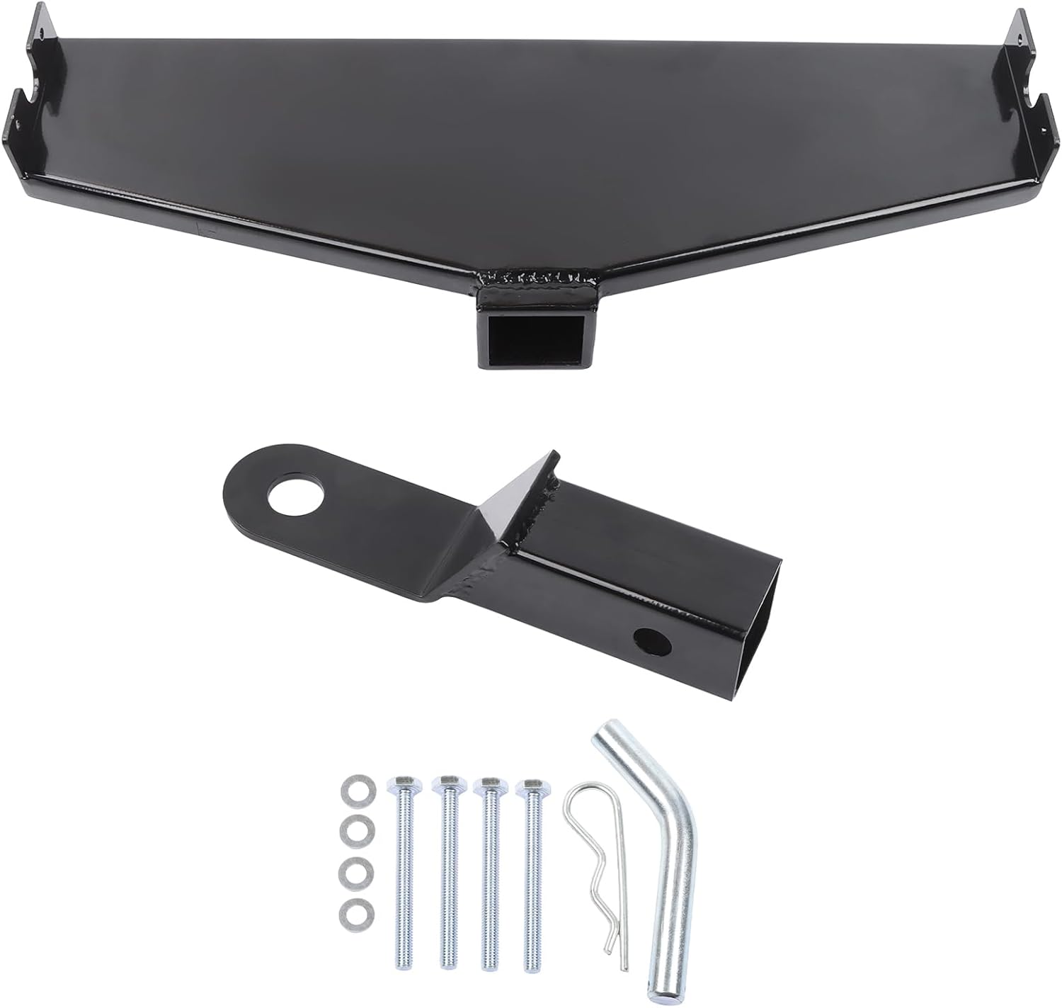 1 Set Trailer Hitch Kit with Bumper Receiver Replacement for Precedent Golf Cart 2004-up