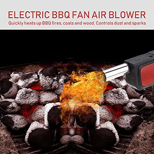 Hztyyier BBQ Fan, Grill Gebläse portable für Outdoor Kochen, leichtes Werkzeug für Camping Picknick