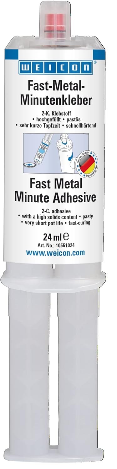 thumbnail: WEICON Epoxy Minuutlijm 24 Ml – 2-componenten, Snel Uithardend, Voor Metaal, Hout, Kunststof