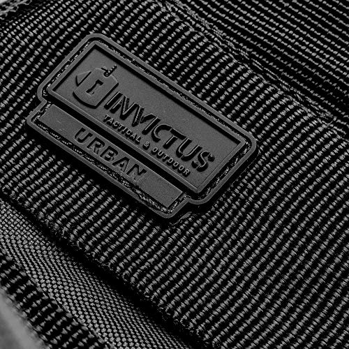 Bolsa Tática de Ombro Urban Preta - Invictus