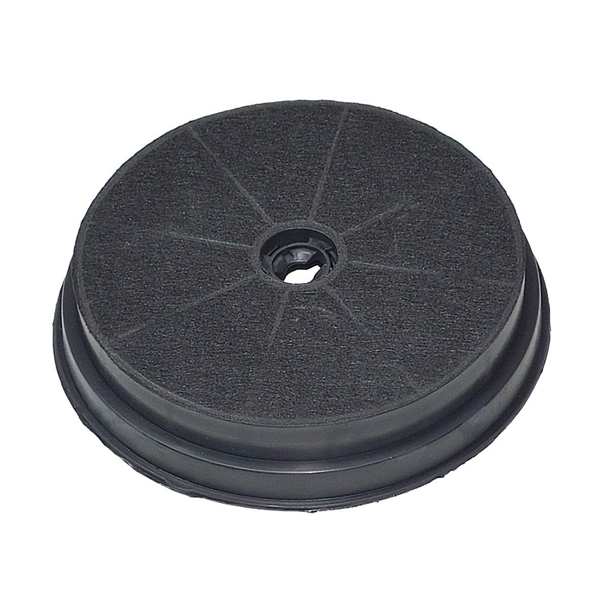 2 Filtri A Carbone Attivo Rotondi 190x35mm Per Cappa - Compatibili Whirlpool, Electrolux, Candy, AEG
